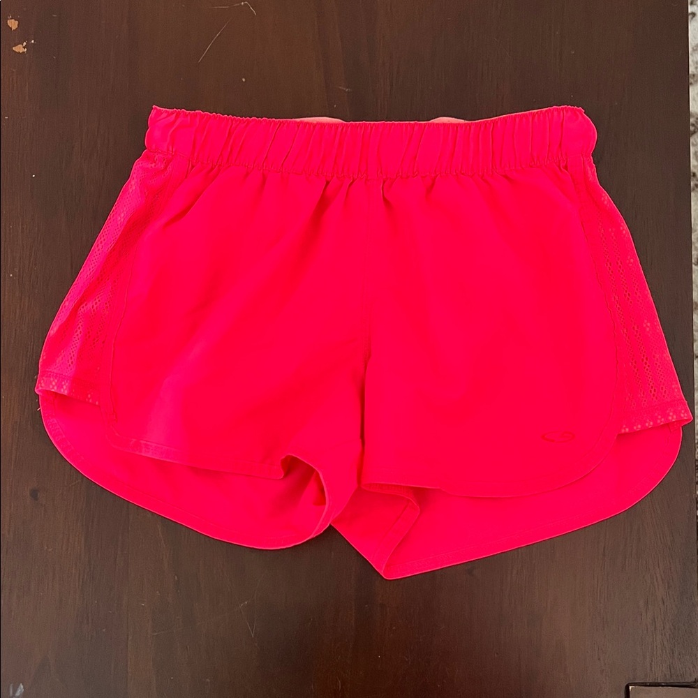 Champion Women's Bright Pink Athletic Shorts
